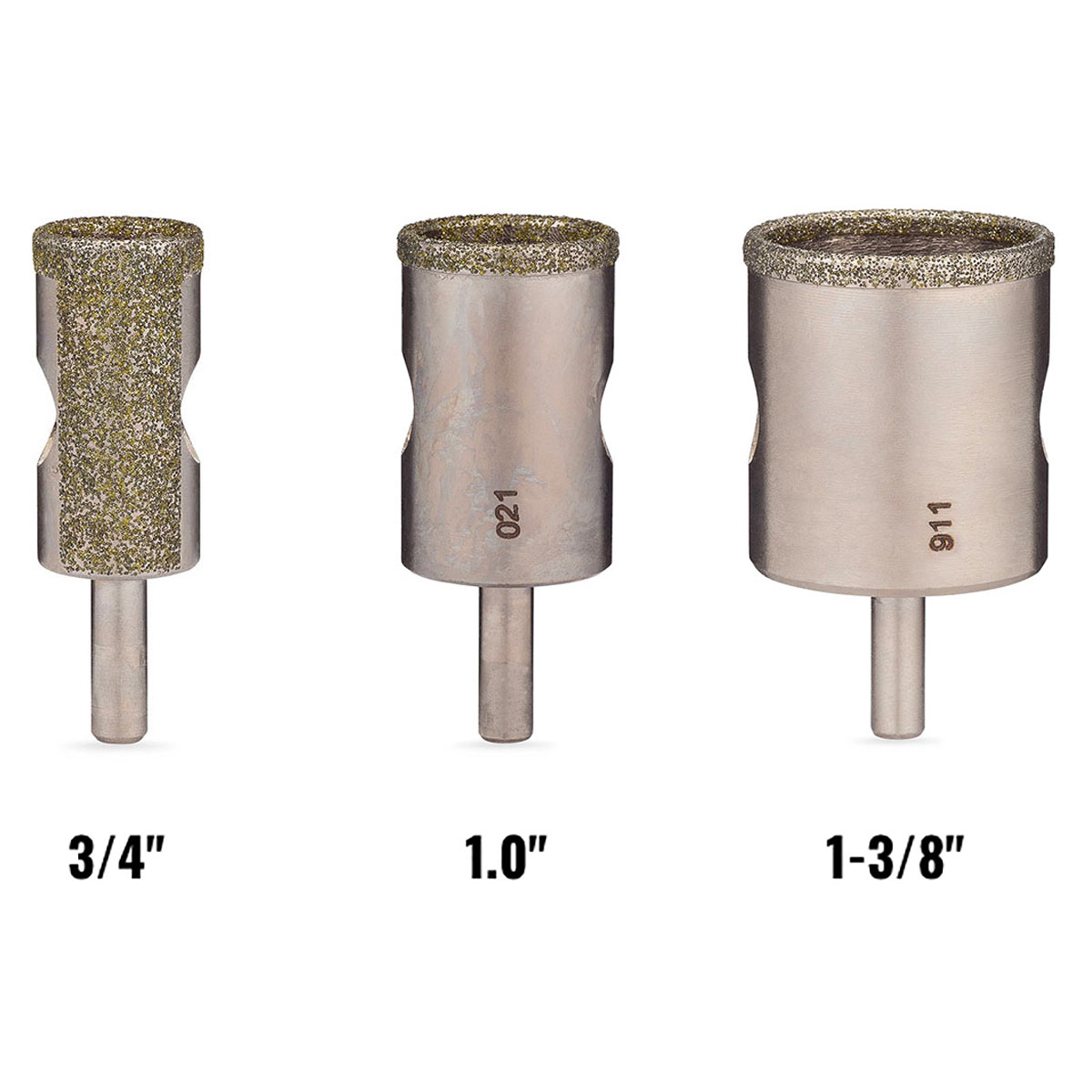 PREMIUM Diamond 1/4" Core Tile Bit Devour™ Blades and Bits