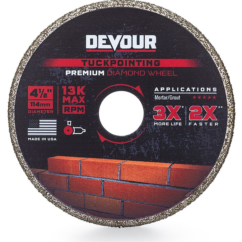 SHDIATOOL Diamond Saw Blade 4/4.5/5 Inch – Dry Cut For Tile Ceramic Stone - View #2