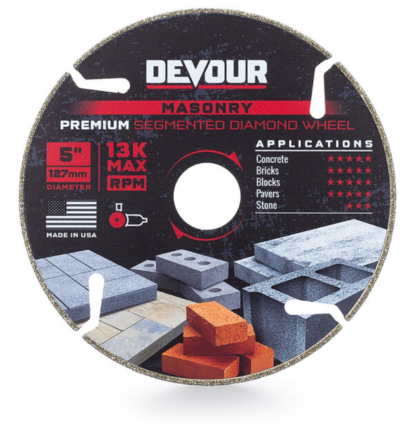 10-Inch Advanta Segmented Diamond Blade For Concrete, Brick & Block - Premium Tile Saw Blade
