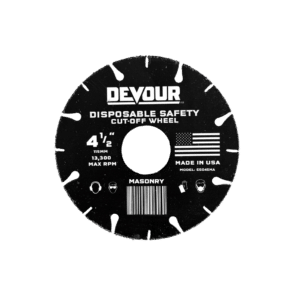 4.5" Masonry Disposable Segmented Safety Cut-Off Blade