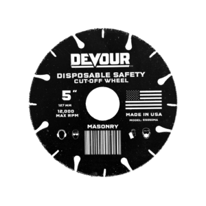 5.0" Masonry Disposable Segmented Safety Cut-Off Blade
