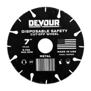 7.0" Metal Disposable Segmented Safety Cut-Off Blade`