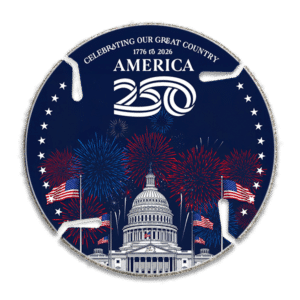 3.9" Diamond Blade Drink Coaster - 250 AMERICA - Capitol